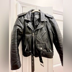 Vintage Insulated Leather Jacket